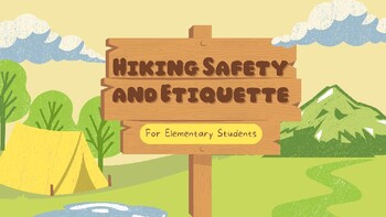 Preview of Hiking Safety and Etiquette ⏐ Outdoor Edu ⏐ Slides ⏐ Powerpoint