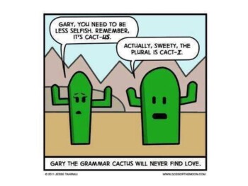 funny grammar cartoons
