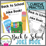 Hilarious Back to School CURSIVE Practice Joke Book
