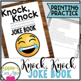 Hilarious Knock Knock PRINTING Practice Joke Book