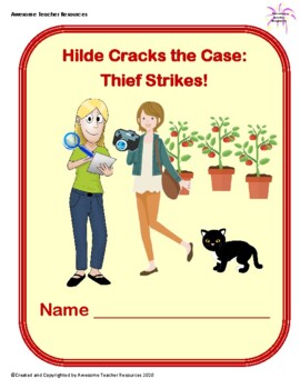 Preview of Hilde Cracks the Case: Thief Strikes! Book Study Packet