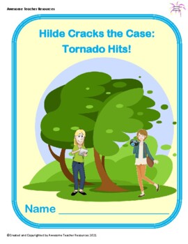 Preview of Hilde Cracks the Case: Tornado Hits! Book Study