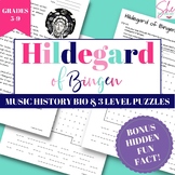 Hildegard of Bingen - Composer Biography and Maze Code Puz