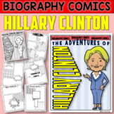 Hillary Clinton Biography Comics Research or Book Report |