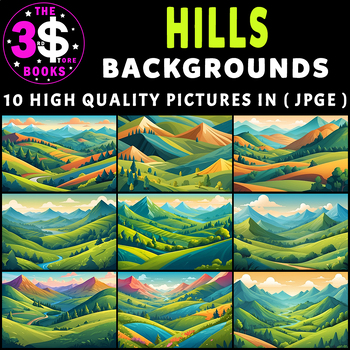 Preview of Hills Backgrounds – 1O Pictures