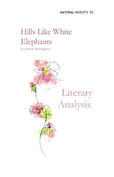 Preview of Hills Like White Elephants by Ernest Hemingway (Literary Analysis)