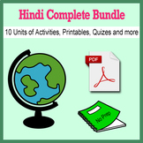 Hindi Bundle for Smart Teachers: 10 beginner units & ☆147+