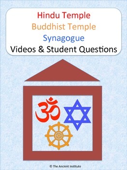 Preview of Hindu & Buddhist Temples & Synagogue Bundle:  In-Person, Online, or Distance