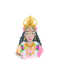 Hindu goddress cartoon