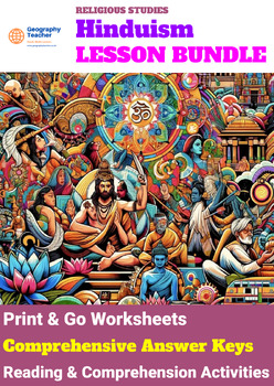 Preview of Hinduism (8-Lesson Religious Studies Bundle)