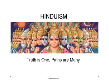 Preview of Hinduism: Overview with Primary Source Analysis Competition
