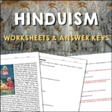 Hinduism Reading Worksheets and Answer Keys World Religions