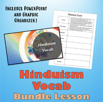 Preview of Hinduism Vocab Bundle