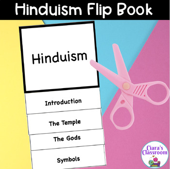 Preview of Hinduism World Religion Flip Book