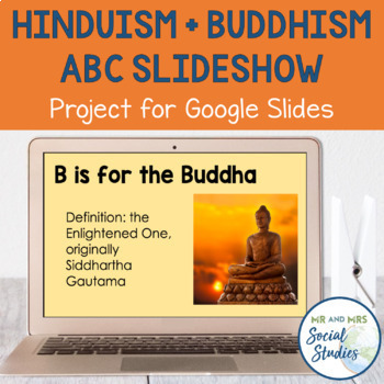 Preview of Hinduism and Buddhism Project for Google Slides | Ancient India Project