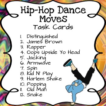 hip hop dance moves names 2016