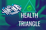 Hip Hop Health Triangle ( Physical Mental Social ) Matchin