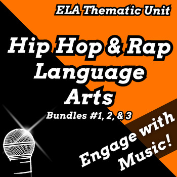 Preview of Fun ELA Close Reading Passage Activities with Rap Music for Middle School