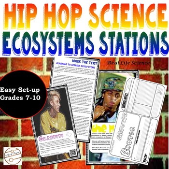 Preview of Hip Hop Science Stations- Ecosystems