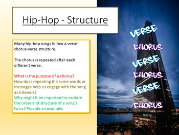 Preview of Hip Hop Structure