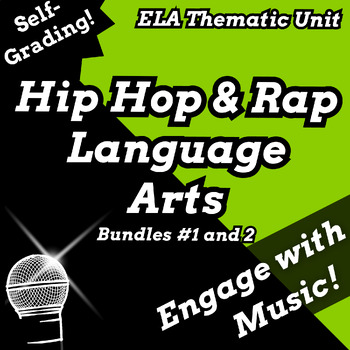 Preview of History of Hip Hop and Rap Music Fun ELA Reading Activities for Middle School