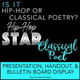 Hip Hop or Classical Poetry Interactive Bulletin Board, Pr