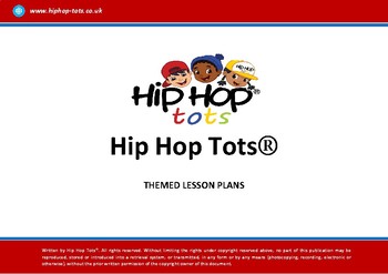 Preview of Hip hop dance themed lesson plan