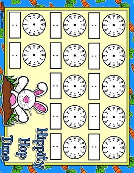 Learning Can Be Fun Practise Mat Kids Educational Mat What's the Time?