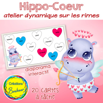 Preview of Hippo-Coeur - Atelier dynamique sur les rimes