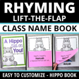 Printable Rhyming Practice Class Books Editable Name Books