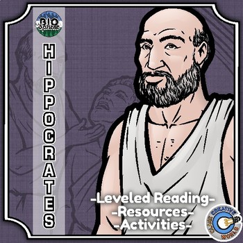 Preview of Hippocrates Biography - Reading, Digital INB, Slides & Activities