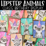 Hipster Animals Class Birthday Display