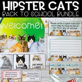 Hipster Cat Back to School Bundle