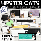 Hipster Cats: Editable Tags and Labels