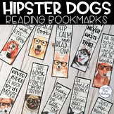 Hipster Dog Bookmarks