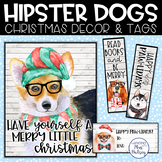 Hipster Dog Christmas Decor Bundle