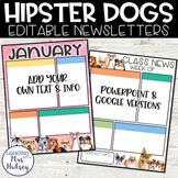 Hipster Dog Newsletter Templates