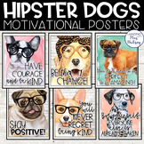Hipster Dogs Motivational Posters
