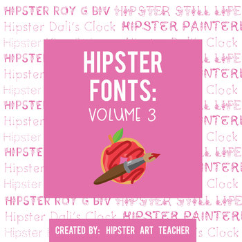 Preview of Hipster Fonts: Volume 3