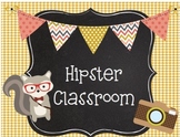 Hipster/Woodland Class Decor Set