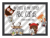 Hipsters in the Forest - ABC Cards by Bee's Knees