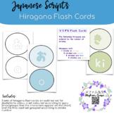 Hiragana Flash Cards Set