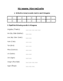 Hiragana Hieroglyphs (30 Task Sheet set)