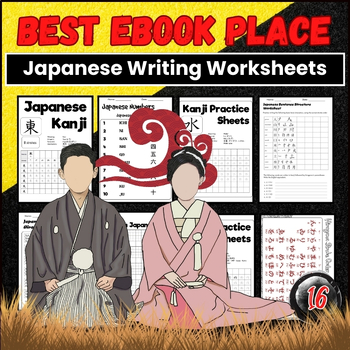 Preview of Hiragana Japanese Writing Worksheets How to Write Japanese
