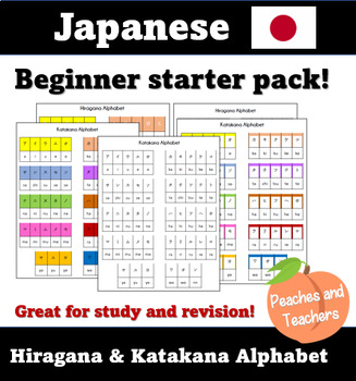 Preview of Hiragana & Katakana Alphabet - Japanese