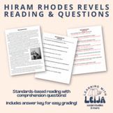 Hiram Rhodes Revels Reading & Questions