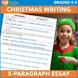 Hire Me! 5-Paragraph Persuasive Essay - Christmas Argumentative Writing Prompt
