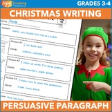 Hire Me, Santa! Christmas Persuasive Paragraph Prompt - Ar