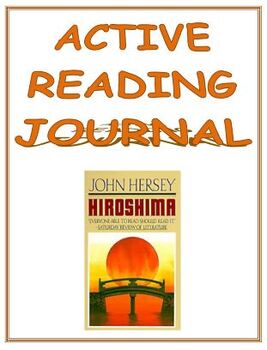 Preview of Hiroshima Active Reading Journal