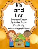 His and Her Emergent Reader